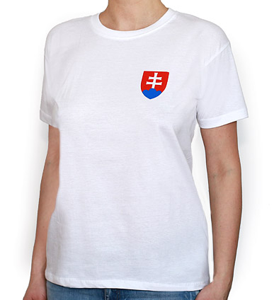 Tričko Repre - slovenský znak, biele - XL