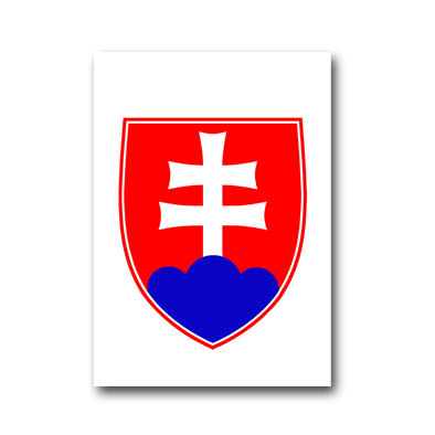 Slovenský štátny znak A4 - plastový + závesný systém