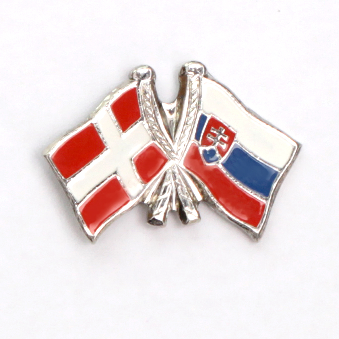 odznak dvojvlajka - Dánsko Slovensko