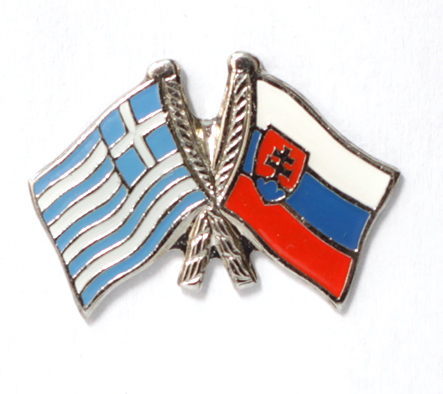 odznak dvojvlajka - Grécko Slovensko