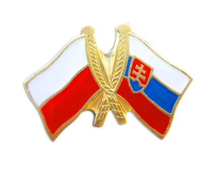 odznak dvojvlajka - Poľsko Slovensko