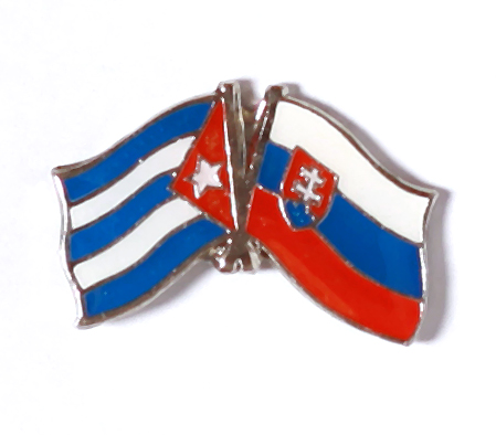 odznak dvojvlajka - Kuba Slovensko