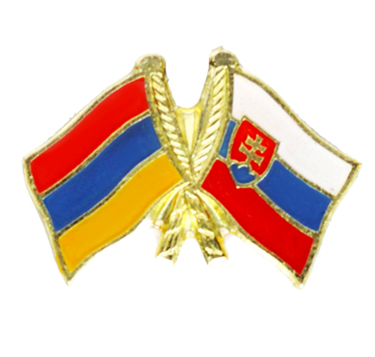 odznak dvojvlajka - Arménsko Slovensko