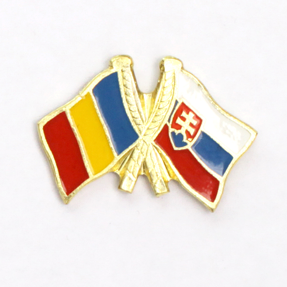 odznak dvojvlajka - Rumunsko Slovensko