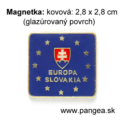 magnetka 698 - kovová. Slovakia Európa
