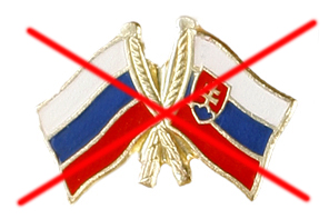 odznak dvojvlajka - Rusko Slovensko