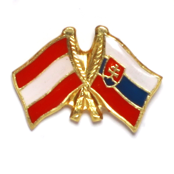 odznak dvojvlajka - Rakúsko Slovensko
