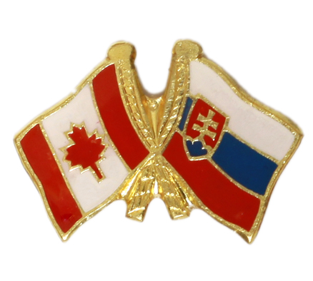 odznak dvojvlajka - Canada Slovensko