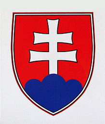 magnetka slovenský znak 15 x 12,5cm č.718b