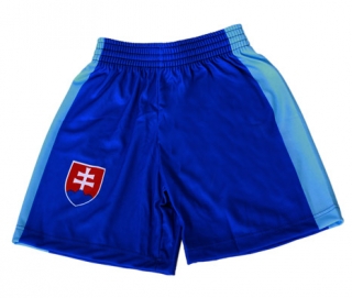 Reprezentačné futbalové trenírky Slovensko, modré - L