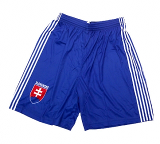 Detské futbalové trenírky - modré - 158