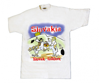 Detské tričko Slovak folkore / Maťko a Kubko -  4 roky