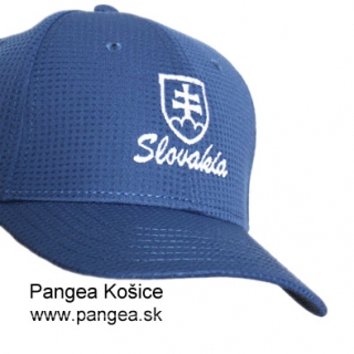 Šiltovka cool (93b), modrá - slovenský znak Slovakia, vyšívaná