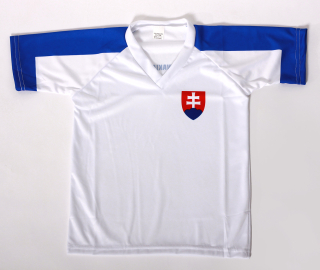 Detský futbalový reprezetačný dres - biely - veľk. 98