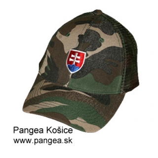 Šiltovka army maskáčová (193c), zelená so slovenským znakom