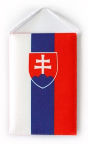 Slovenská zástavka - stolová 16 x 10.5 cm