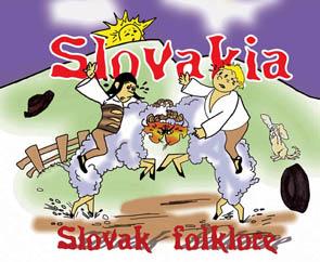 Podložka pod myš Slovakia - Slovak folklore