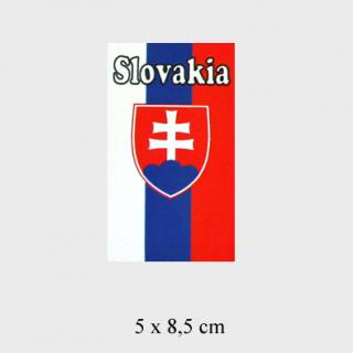 samolepka zástava Slovakia č.229