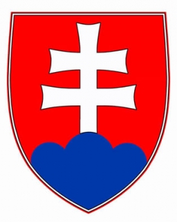 Samolepka slovenský znak 16x12cm, č.236